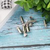 Sourcingmap 21mm x 8mm Metal Cylindrical Rod Studs Pegs Shelf