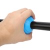 2pcs Barbell Grips Round Thick Silicone Dumbbell Adapter Balls Barbell