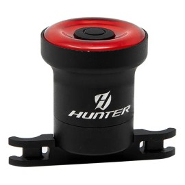 Luz Trasera Para Bicicleta Hunter 30lm Frenado Aut Negro