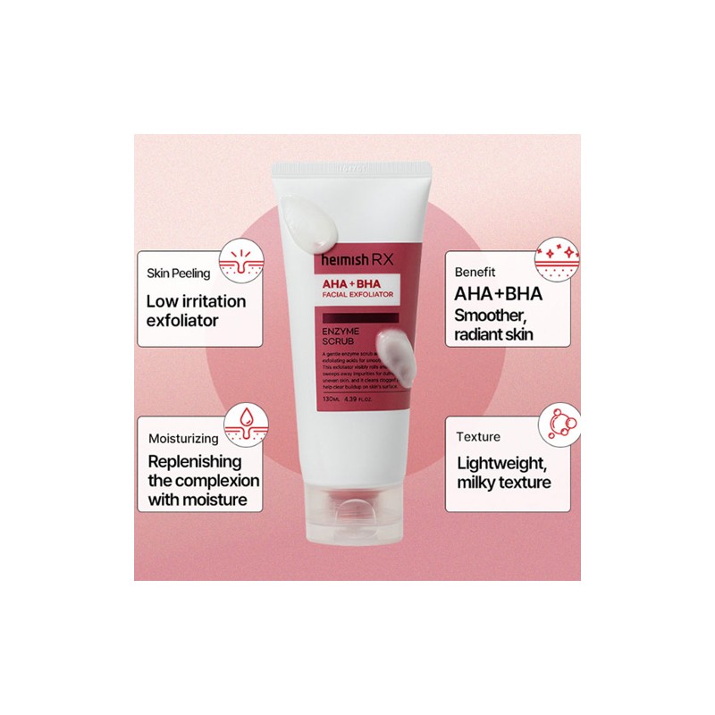 heimish [heimish]RX AHA BHA Enzyme Scrub 130ml