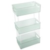 Acrylic Bathroom Storage Rack 3 Tiers Bathroom Counter Organizer Countertop