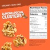 Inno Foods Organic Almond Pecan Clusters, Gluten Free, Keto Friendly,