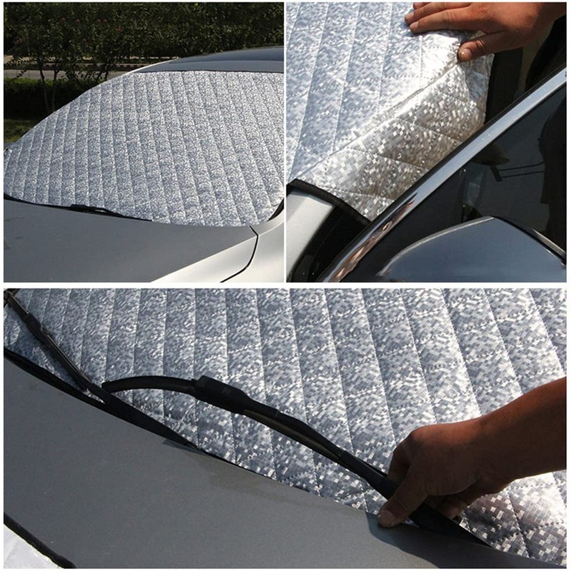 Car Windshield Cover, Heavy Duty Ultra Thick Protective Windscreen Cover