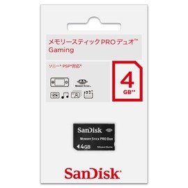 SanDisk Memory Stick PRO Duo Gaming <4GB> NEW package version (regular agency goods)