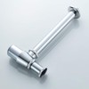 Ibergrif M20505 Bottle Trap 1 1/4, P-Trap, Bathroom Sink Tap