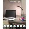 libtit libtit Klemmlampe Bett - Touch Dimmbar Leselampe Buch Klemme