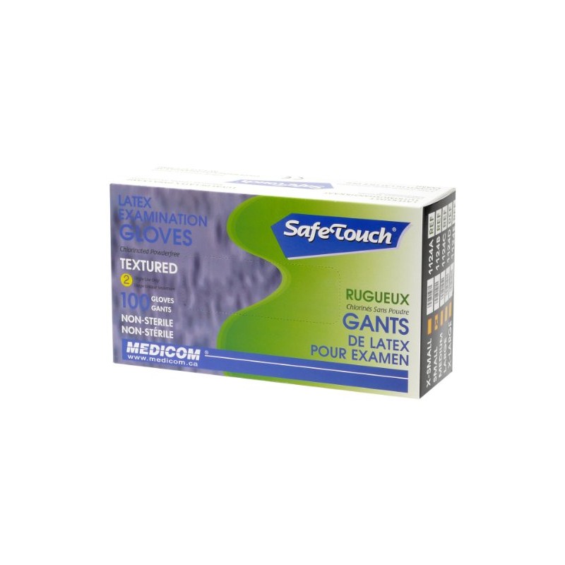 セーフタッチラテックスグローブ パウダーフリーS