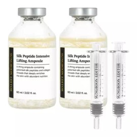 Ingredient Editor 성분에디터 실크 펩타이드 인텐시브 녹는실 리프팅 앰플 60mlX2개 + 어플리케이터X2개 Ingredient Editor Silk Peptide Intensive Melting Thread Lifting Ampoule 60mlX2 + ApplicatorX2