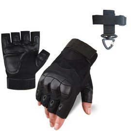 Guantes para Bicicleta y Motociclista para Hombre y Mujer,Guantes de Medio Dedo de Fitness y Ciclismo,Antideslizante y Transpirable,para...           