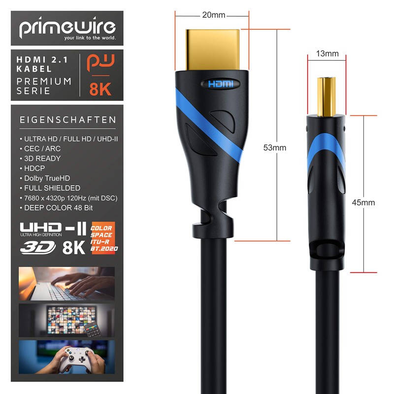 CSL, HDMI 2.0 cable, 18 GB.