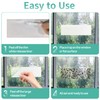Cleanuper 60 Pcs Window Fly Traps for Indoor/Outdoor, Insect, Bugs,