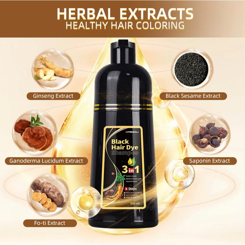 Meidu Hair Dye Shampoo