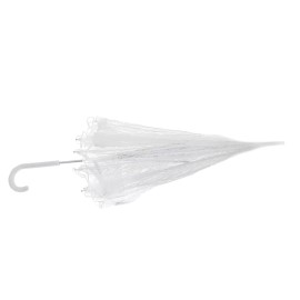 Unbranded 32" Lace baby or bridal shower umbrella white parasol