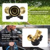 2 Way Garden Hose Splitter, 3/4" Tap Splitters with Individual