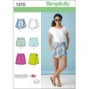Simplicity 1370 - Patrones de Costura para Faldas y Pantalones