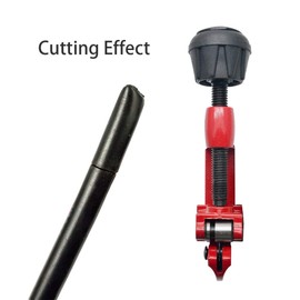 Mini Pipe Cutter, 3mm-30mm Adjustable Pipe Cutter Copper Brake Pipe Cutter Cutting Tool for Cutting Copper, Brass, Aluminum, Plastic, Thin Wall Steel