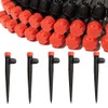 25Pc 8 Holes Drip Irrigation Emitters Sprayer Adjustable Micro Sprinkler