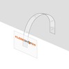 Shelf Wobbler Rectangular | Removable | Transparent | 15 mm