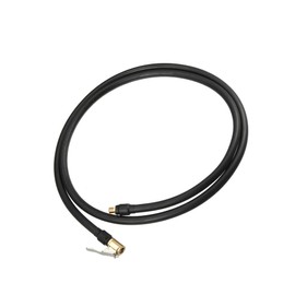 Partuto 1.5m Car Tire Inflator Extension Hose Chuck Adapter Connect Pipe Replacement
