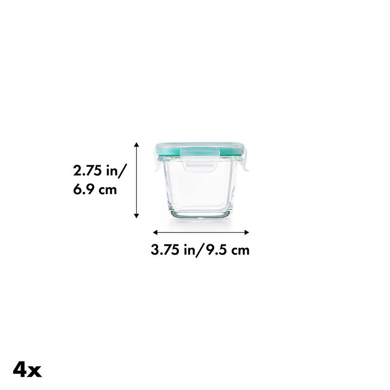 OXO OXO Good Grips 4-Piece Smart Seal Leakproof Mini Glass