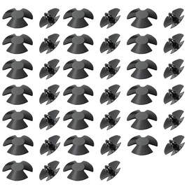 ZIMISI Car Hood Insulation Retainer Clips, Nylon Clip Fasteners Push Pin Screws Replacement, Car Bumper Hood Cover Retainer Clips Replace OEM 4878883AA LH LHS (40PCS)