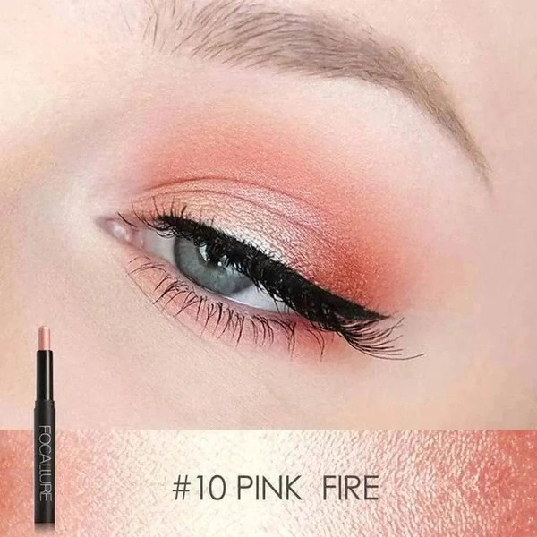 Focallure 2 in 1 Eyeshadow and Eyeliner Pen, Shimmer Cream
