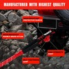 TYT Kinetic Recovery Rope,(1in x 30ft Red) 48000lbs Snatch Strap,