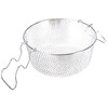 IBILI Frying Basket with Two Side Handles, Tinplate, Silver, 23