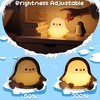 Okayera Penguin Night Light, Pudgy Penguins Squishy Nightlight for Kids,