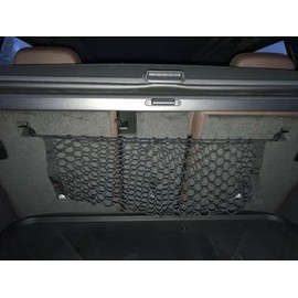 EACCESSORIES EA Trunk Rear Seats Organizer Cargo Net for Nissan Rogue Sport 2020-2023 - Envelope Style Cargo Net for SUV - Premium Mesh Car Trunk Organizer – Compatible with Rogue Sport
