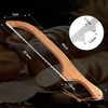 LinaLife 10.5in blade Wooden Bread Bow Cutter Serrated Bagel Cutter