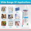 Fabric Glue, 60ml Clear Fabric Glue Permanent Washable for Patches