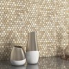 BeNice Peel and Stick Backsplash Kitchen Mosaic Tiles Penny Hexagon