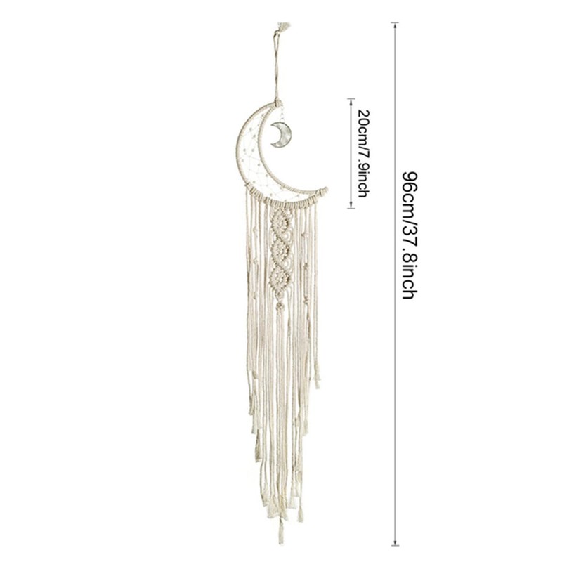 CENPEK DIY Moon Dream Catcher Kit for Beginners Wall Hanging