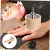 ORFOFE 1Set Portable Moxibustion Box with Elastic Belt and Awl