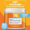 Paw Science Dog Ear Cleaner Wipes – Finger Wipes for