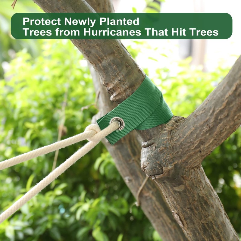 Jevrench 12 PCS Tree Straps for Staking, Tree Support Straps