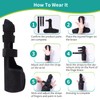 lefeke Trigger Finger Splint, Finger Brace for Middle, Index, Pinky,