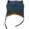 Pinokio Baby Boys' Wrapped Bonnet with Ears Beanie Hat, Navy