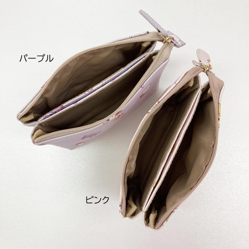 Aldi Pouch, W Pouch, Necoco, Collaboration Series, A48, Pink, purple