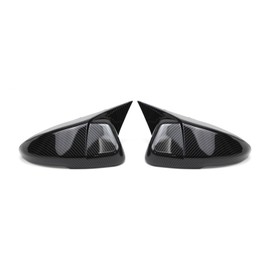 Dreamseek Side Mirror Cover for Honda Accord 2018 2019 2020 2021 2022 Rearview Wing Caps ABS Exterior Carbon Fiber Pattern Decoration Protector