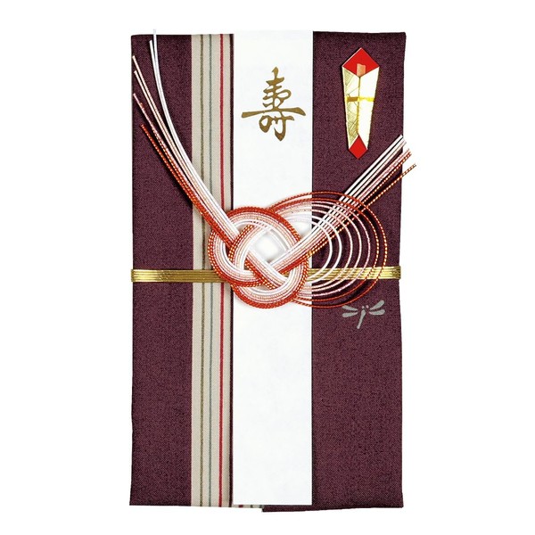 Yamamoto Hitoto Shoten Gold Seal Lucky Cloth Abalone Stripes [992-1]