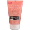 Neutrogena Oil-Free Acne Wash Foaming Scrub, Pink Grapefruit 4.2 oz