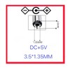Cpneteion 5FT USB to DC Power Cable, 3.5 x 1.35mm