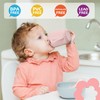 Leeleelon® Silicone Sippy Cups for Baby, 100% Leak-Proof Sippy Cup