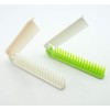 A191 Small Travel/Pocket Folding Plastic Dual Colour Hair Brush/Comb -