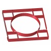 ConcreteMoldz Concrete Mold with 8 Grids and Circle in the