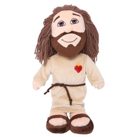 Plush Jesus Mercy Toys 12"/30 cm for Christian Children - to Pray with Sleep with and Play with