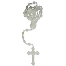 Nylon and luminous rosary, about 16,54 inches