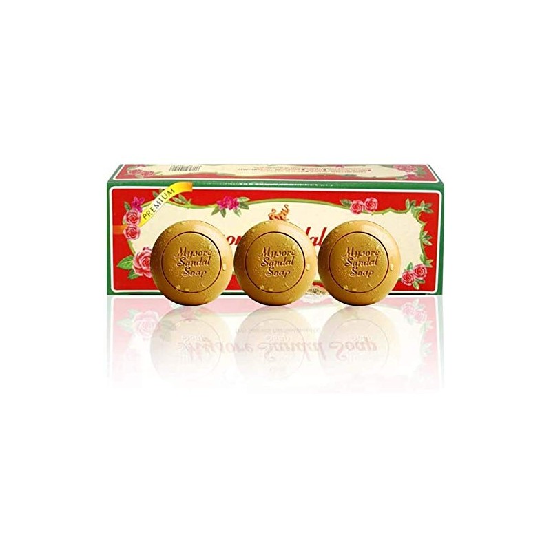 ATUIO 2 X Mysore Pure Natural Sandalwood Oil Ayurvedic Soap
